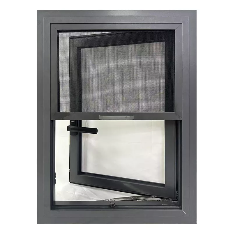 Παράθυρα από κράμα αλουμινίου με επίστρωση πούδρας